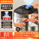 苏泊尔（SUPOR）【价保618】电饭煲4-5人大容量5升小快有钛球釜家用不粘柴火饭多功能微压智能电饭锅F50X96