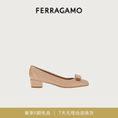 菲拉格慕（Ferragamo）女士Vara蝴蝶结高跟鞋 0753641_1D _ 75 礼物送女友