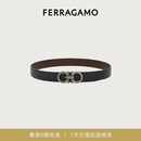 菲拉格慕（Ferragamo）男士双面可调式Gancini皮带 0689134_C  _ 95 礼物送男友
