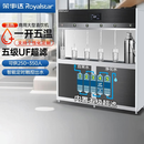 荣事达冷热净水器加热直饮一体机商用办公室过滤式ro反渗透纯水机接自来水柜式触控款 一开五温 五级超滤