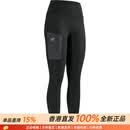 始祖鸟（ARC'TERYX）RHO纯色口袋细节高腰羊毛修身提臀打底裤女款 黑色/Black M
