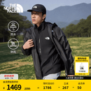 北面（The North Face）冲锋衣男三合一抓绒内胆户外防水硬壳外套经典款26春夏上新|8AV7 4H0/宇宙黑 L(尺码偏大） /175
