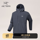 ARC'TERYX始祖鸟 GAMMA LIGHTWEIGHT HOODY 防风 男子 软壳夹克 DK STRATUS/深层云蓝 M