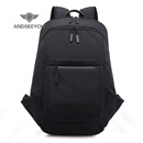 ANDSEEYOU 品牌男士双肩包 2026新款商务休闲电脑包尼龙防盗设计旅行书包 黑色