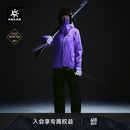 KAILAS凯乐石BM45 PLUS夹棉滑雪服女GTX 3L防水高山自由滑雪服 闪电紫 L