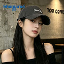 型麦2026时尚棒球帽大头围男女同款防晒帽鸭舌帽显脸小送礼 灰色