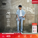 Levi's李维斯冰酷系列26年春夏新款牛仔裤男凉感防晒美式复古511修身裤 浅蓝色 32 (32)