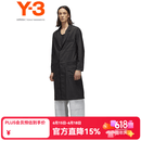 Y-3【618】男士风衣长款外套52JN4909 黑色 L