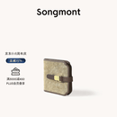 Songmont山下有松山行钱包设计师款皮夹短款卡包夹礼物男女零钱包 沙驼棕 预售5天