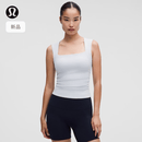 lululemon丨Nulu™ 女士方领收褶背心 LW1FL4S 淀粉蓝 M