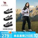 骆驼（CAMEL）【迪丽热巴同款】极光登山丑萌鞋女休闲鞋 L26S202026 米白/黑 37