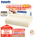 邓禄普（Dunlopillo）盖伊雅舒睡波浪枕 荷兰进口特拉雷Talalay天然乳胶枕物理发泡工艺