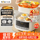 小熊（Bear）电炖盅电炖锅隔水炖家用4人用煲汤炖汤锅燕窝炖盅4.1L炖蒸煮一体微压电炖锅DDZ-J25G2