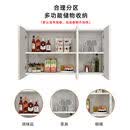 咏幻厨房吊柜卧室墙面收纳柜风格吊柜客制化储物顶柜卧室空间收纳吊柜 长200宽60高60.五门（组合发货）