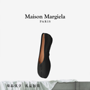 MAISON MARGIELA马吉拉Tabi分趾褶皱效果黑色芭蕾鞋单鞋女鞋子 T8013黑色 37