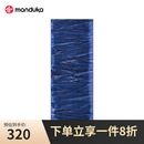 MANDUKA eQua瑜伽铺巾防滑专业多功能便携吸汗速干薄款瑜伽巾毯子 扎染·紫月光(67*182cm）