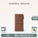 VANESSA HOGAN VH女包欣冉钱包2026新款轻奢植鞣牛皮多卡位收纳长钱夹生日礼物