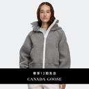 加拿大鹅（Canada Goose）Chilliwack女士白标羊毛抓绒外套飞行员夹克 7102WW 9099 灰色 S