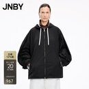 JNBY/江南布衣【两面穿】秋风衣外套休闲通勤宽松连帽长袖5P8911700