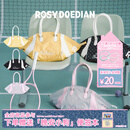 ROSYDOEDIAN RDD包不一样托特包 波点百搭休闲旅行单肩包大容量 黑白波点