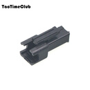 TaoTimeClub SM2.54 接插件 2.54MM 公母壳+公母插簧端子 对插 母壳 2P 20个