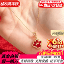 内廷上用2026新款点钻猫爪金包银项链999足银锁骨链七夕送女友送老婆礼物 【包金0.8克】42+3cm 假一罚万