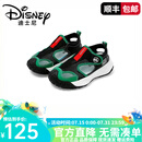 迪士尼（Disney）漫威正品2026新款夏季儿童运动凉鞋男童包头网面透气沙滩鞋 墨绿色 36 内长23.5cm推荐脚长23.0cm