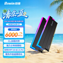 佰维（BIWIN）48G(24G×2)套装 DDR5 6000频率台式机内存条 时空行者DW100 RGB灯条(C28)黑色AI PC电脑存储配件