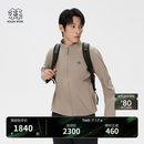 KOLON SPORT/可隆户外软壳夹克 男子透湿防水防风TECHSHELL 3L外套 LHJK6SN057-GR 米灰色 XL 180/100A