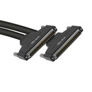 尘土 SCSi公对公 100P连接线 DB100P数据连接线 100P线 SCSI100pin信号线 SCSI-DB100转2个SCSI-DB50线 工业级 SCSi 100P公对公 10米