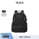 TUMI/途明VOYAGEUR女士轻质尼龙黑色衍缝双肩包【618特惠】 黑色绗缝