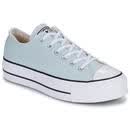 匡威（Converse）女士运动板鞋舒适增高低帮厚底都市漫步日常穿搭休闲鞋复古板鞋 Blue 40