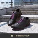 爱步（ECCO）BIOM C 夏季商务轻奢牛皮耐磨舒适运动鞋女 健步800463 黑色38
