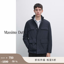 Massimo Dutti折扣升级2026男装简约户外风百搭款口袋细节拒水绗缝外套03105445 海军蓝 L (185/104A)尺码偏小