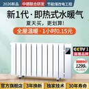 北歌加水省电暖器节能取暖器家用安全注水暖气片热泵循环全屋变频 (wifi加强版)涡轮航空铝14柱20~25平-