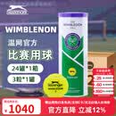 史莱辛格（Slazenger）网球温网官方用球豹子球耐打高弹训练球专业比赛球练习球铁罐装 3粒装铁罐-整箱24筒【340981】
