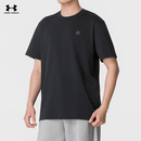 安德玛（Under Armour）短袖男运动服健身训练潮流时尚舒适透气圆领半袖 6009779-001 M
