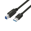 尘土 USB3.0打印线 A公对B公移动硬盘盒会议视频摄像打印机数据连接线 高速方口 USB3.0打印线 USB3.0打印机线 30米【带四个信号放大器】