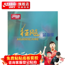 红双喜无机蓝省套狂飚3乒乓胶皮专业套胶 NEO省狂飙高速粘弧圈N.SH3-L 黑色硬39厚2.1
