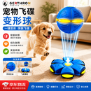 GERTHRON德国狗狗玩具球耐咬发光回弹球宠物解闷神器自动跳跳球自己玩自嗨 天空蓝【三灯款】有灯狗狗更爱玩