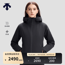 DESCENTE迪桑特防水透湿女士HEAT CONTROL 5.0可温控充电棉服 BK-黑色 M (165/84A)