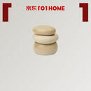 ferm living Pebble Box鹅卵石盒大号沙色奶油色