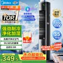 美的（Midea）【语音智能】家用空调扇冷风扇 负离子净化静音落地冷风机水冷塔扇冷气扇 强力制冷小空调ACA10TJR