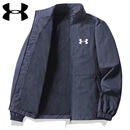 安德玛（Under Armour）男春季新款软壳外套户外防水防风速干立领运动时尚百搭冲锋夹克衣 深蓝色 6XL 215-230斤