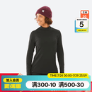 迪卡侬（DECATHLON）滑雪快干透气排汗加厚保暖滑雪打底OVW1 【女士升级款加绒加厚】黑色上装 S