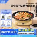 北鼎（Buydeem）烤肉盘牛排煎蛋神器铁板烧卡式炉炭火户外36cm不粘烤肉锅