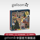 GALISON《节日之夜》圣诞冬灯500片拼图-放松减压-艺术装饰-益智礼赠