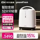 鱼跃制氧机S-5AW医用级5L升吸氧气机家用老人孕妇超轻音直流变频省电