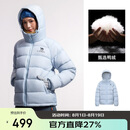 骆驼（CAMEL）户外羽绒服男女同款情侣加厚保暖面包服 A35WR28002 远山蓝 L