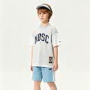 NEW BALANCE童装男女童26年夏新款网眼清爽舒适T恤短裤运动套装ND2SG22073-BL ND2SG22073-BL 140 cm